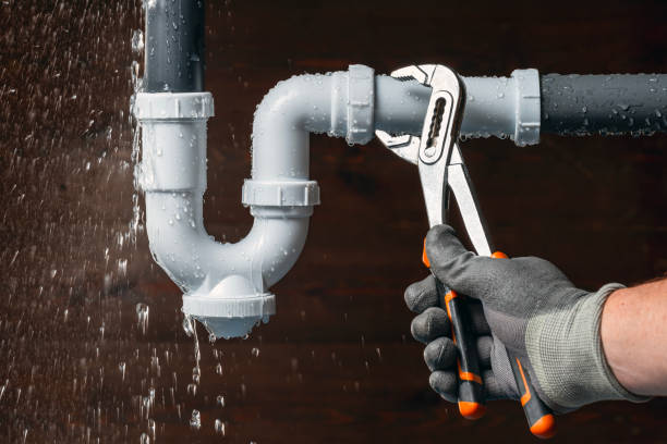 Professional Leak Detection technician working in New Vienna, OH